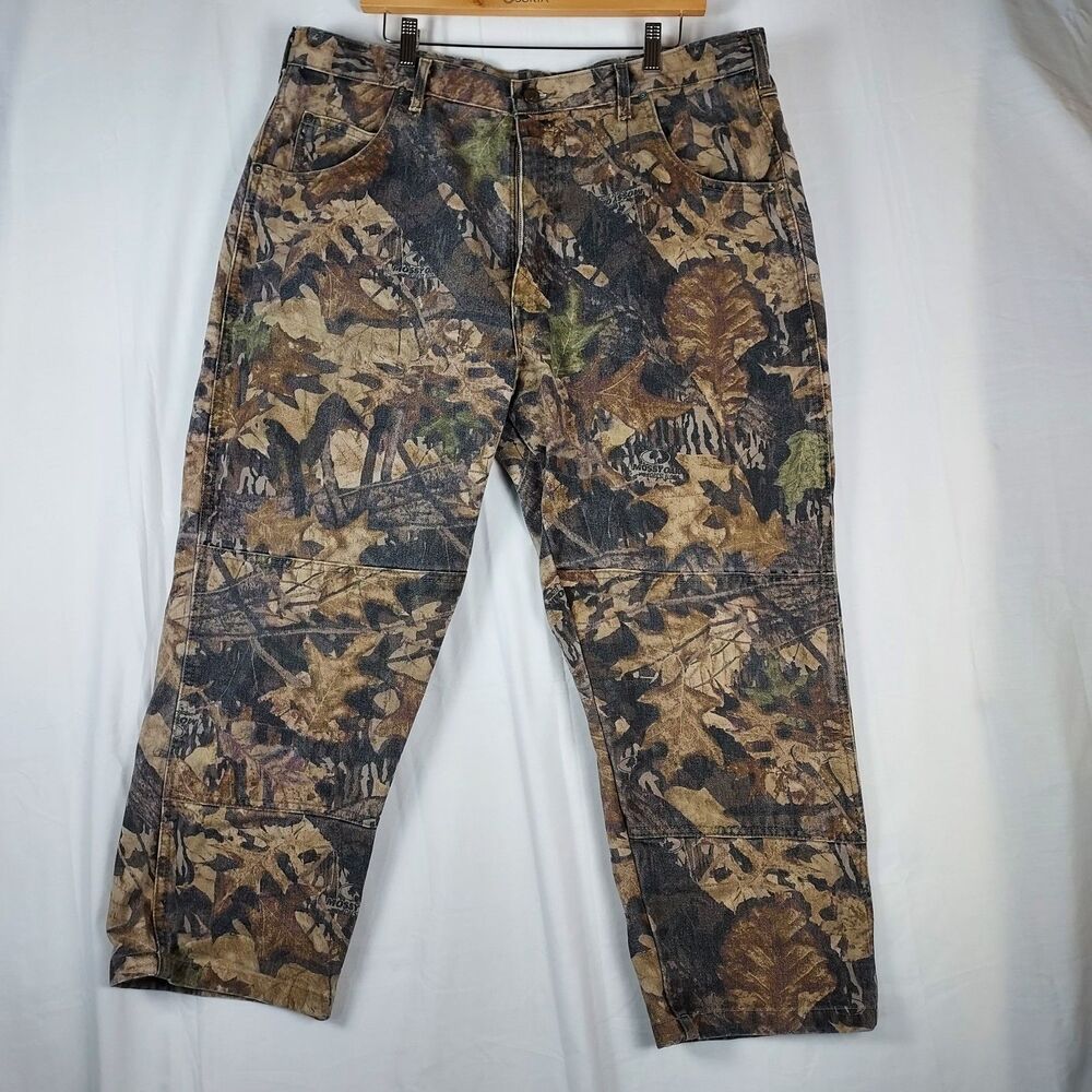 Wrangler Authentic Jeans Men’s 36x25 Camouflage Hunting Pants Realtree Camo